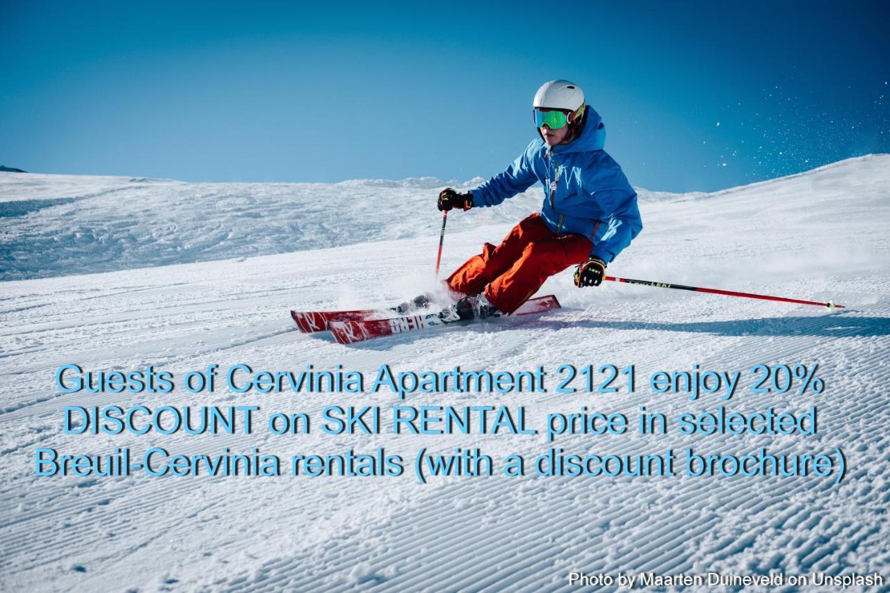 Cervinia Apartment 2121 - Ski & Mountain Panorama بيريوِل تْشيرفينيا المظهر الخارجي الصورة